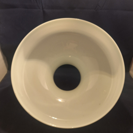 Originele olielamp kap schoorsteen dia-33,3 cm opaal