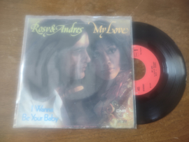Rosy & Andres met My love 1976 Single nr S20221979