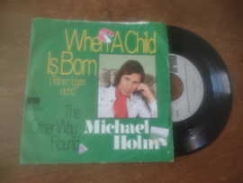 Michael Holm met When a child is born 1975 Single nr S20222037