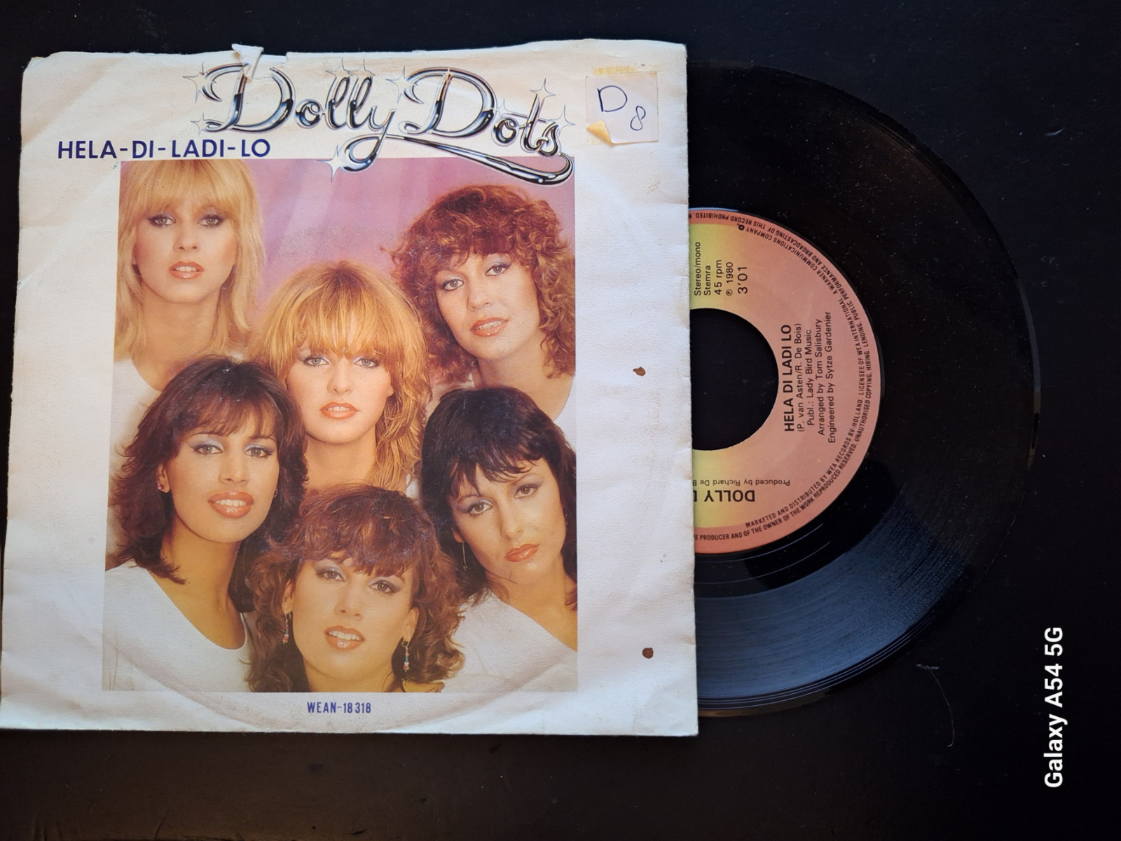 Dolly Dots met Hela di la di lo 1980 Single nr S20221695