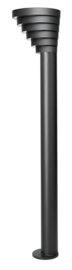 Buitenlamp staand serie Ivanhoe h125cm E27 antraciet nr 470.125 A