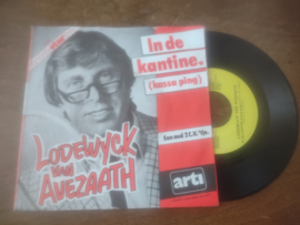 Lodewyck van Avezaath met In de kantine (kassa ping) 1984 Single nr S20222025