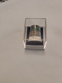 Vingerhoed porcelein opdruk Vaals het drie landenpunt 3cm hoog opdruk China Timble AGA souvenir b.v.