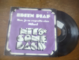 Edith Piaf met Non, je ne regrette rien 1961 Single nr S20221969