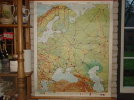 Landkaart Oost-Europa