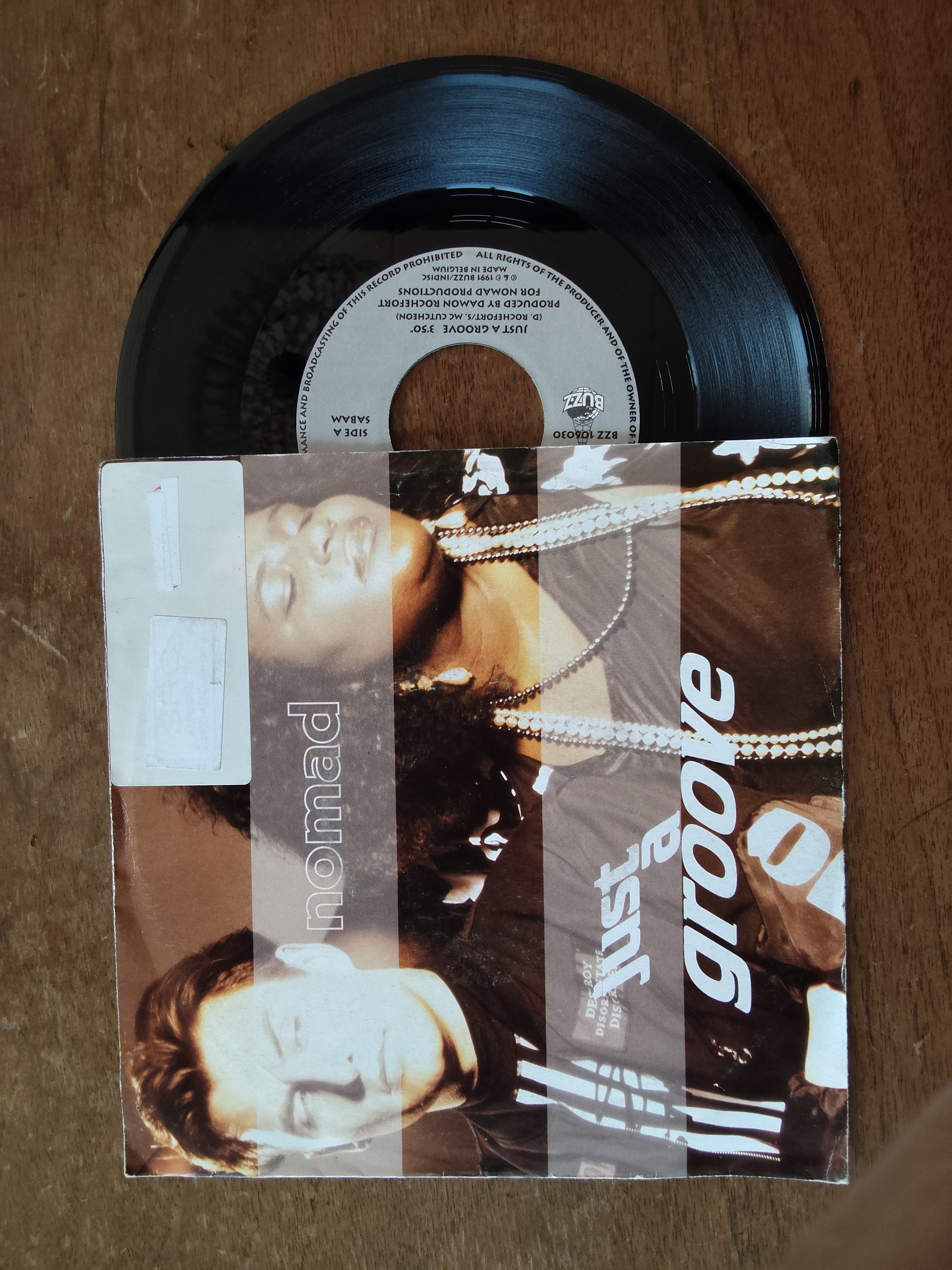 Nomad met Just a groove 1991 Single nr S20256949