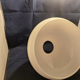 Olielamp kap large model d-33cm rand 29,3cm opaal nr A6349