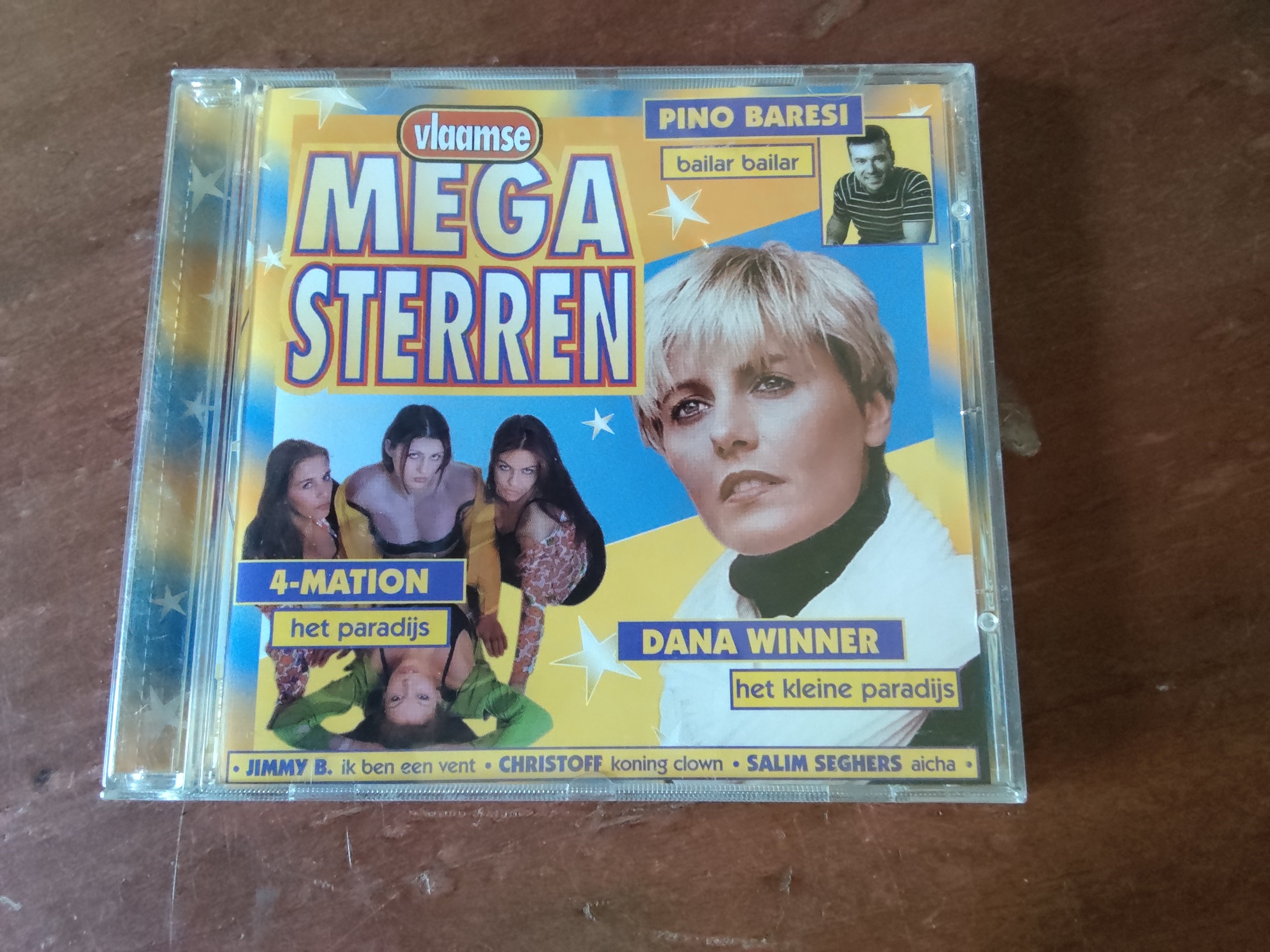 Various artists met Vlaamse mega sterren 1998 CD nr CD20251049