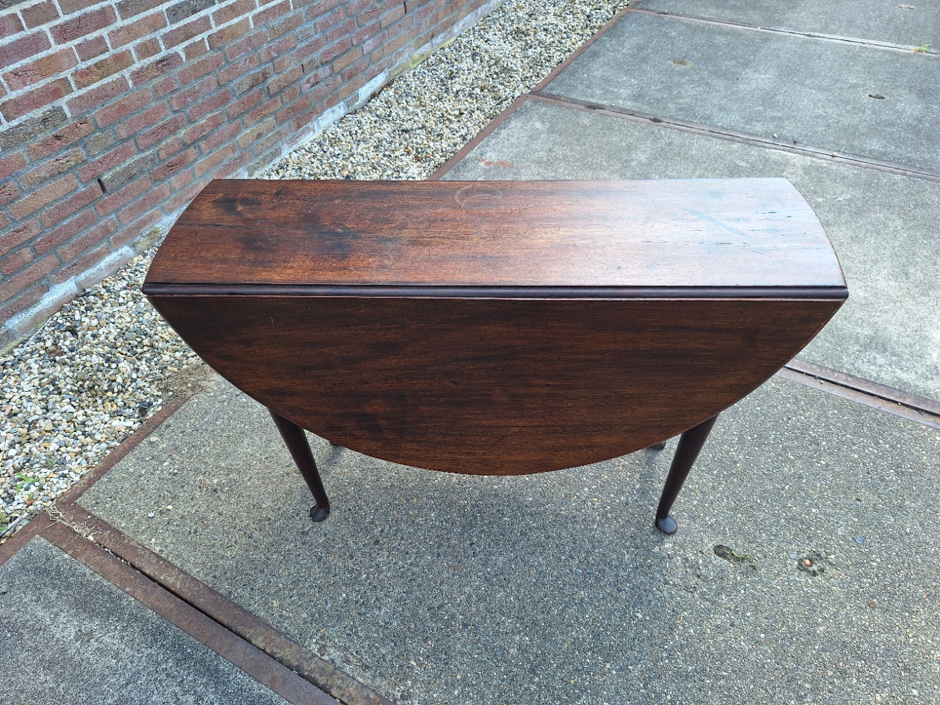 Antiek engels mahonie gateleg tafel omstreeks 1850-1860 nr T202521