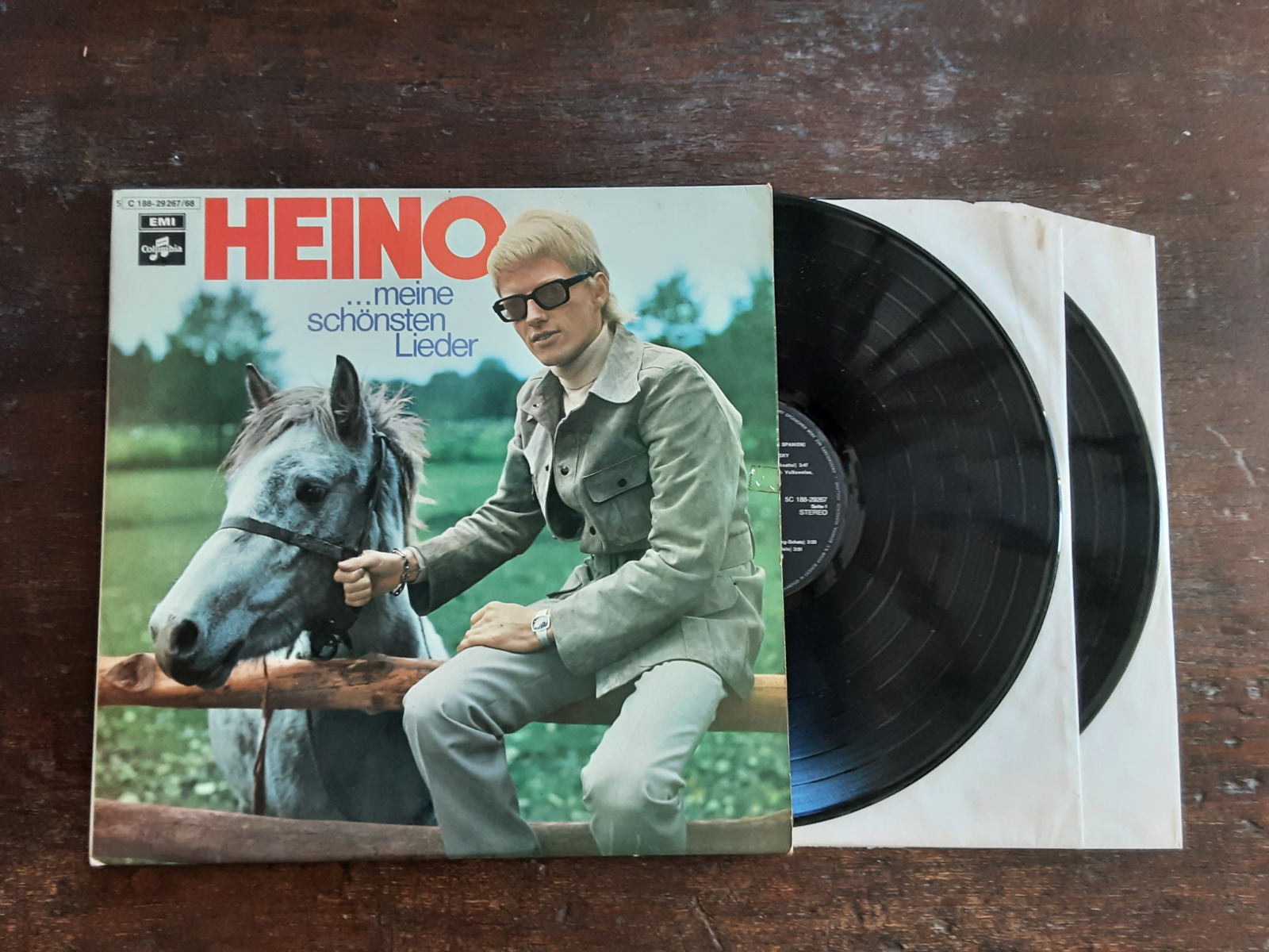 Heino met ... Meine schonsten lieder 1971 LP nr L2024784