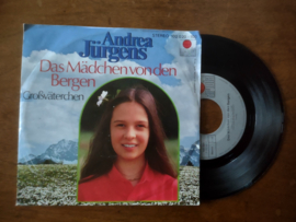 Andrea Jurgens met Das madchen von den bergen 1980 Single nr S20211301