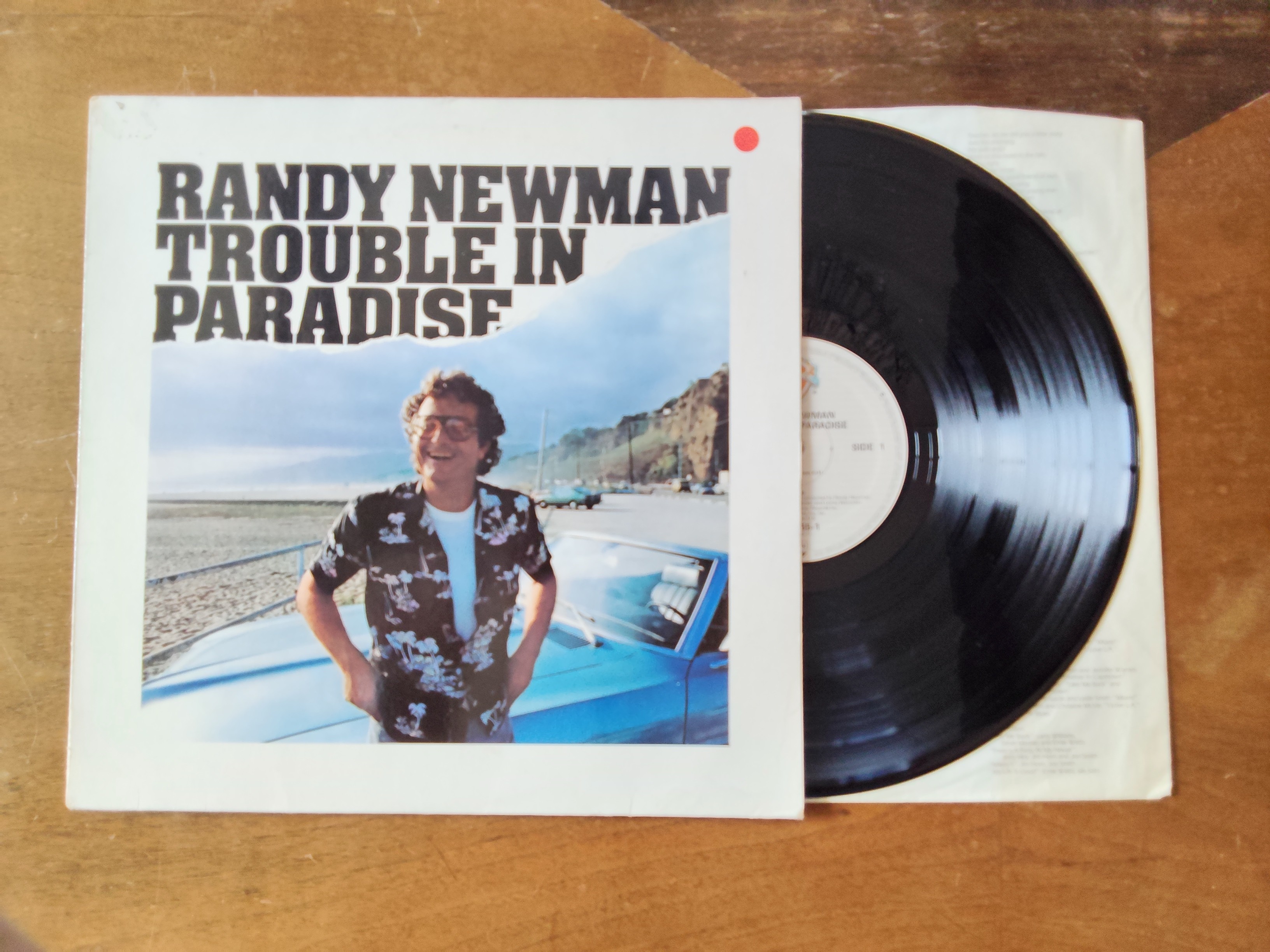 Randy Newman met Trouble in paradise 1983 LP nr L20251366