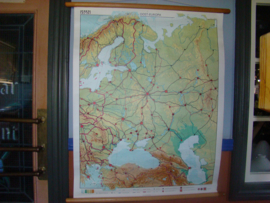 Landkaart van Oost-Europa
