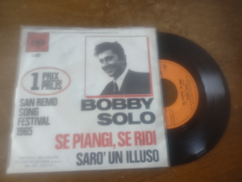 Bobby Solo met Se piangi, se ridi 1965 Single nr S20222001