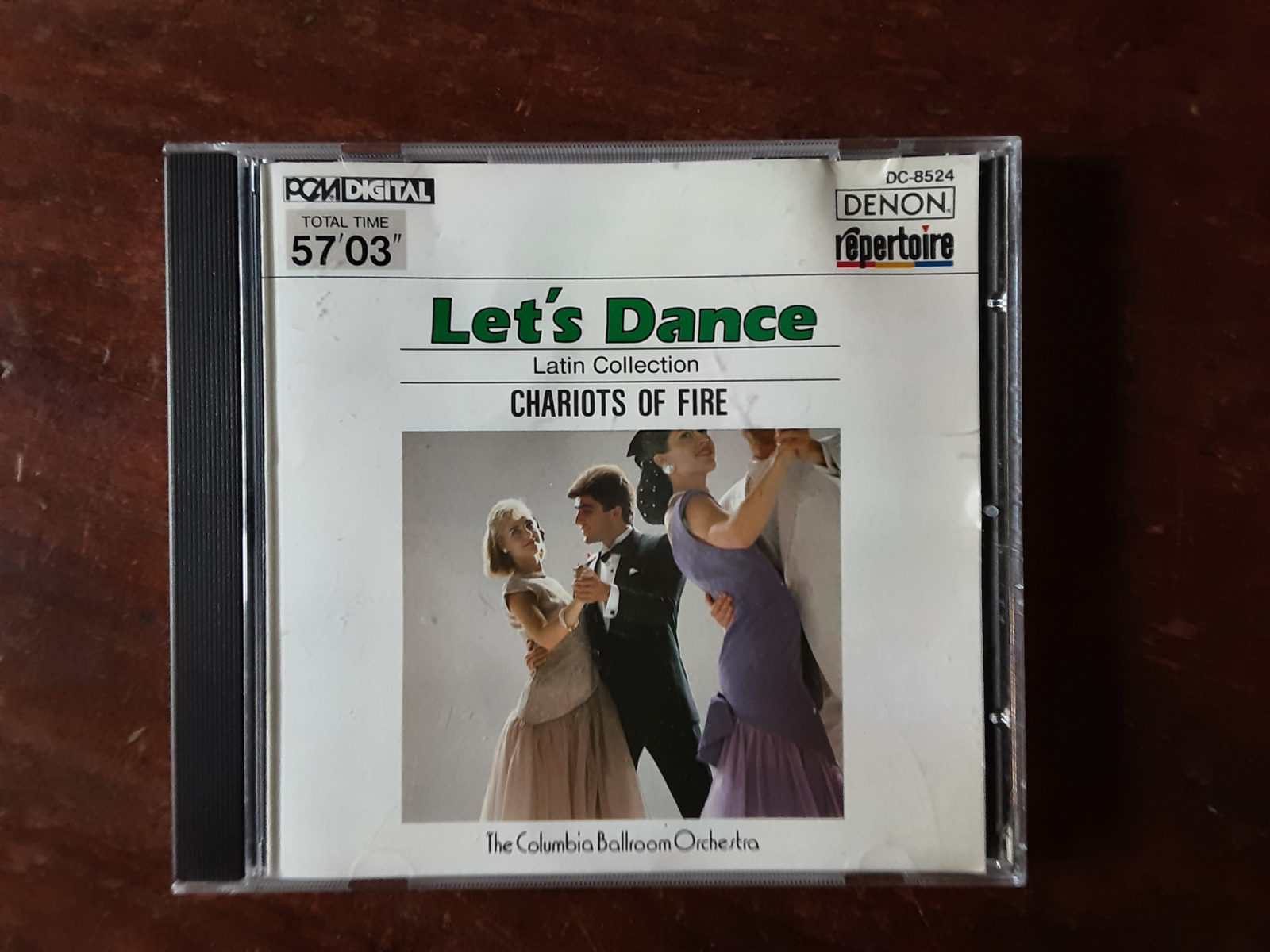 The Collumbia ballroom orchestra met Let's dance chariots of fire 1988 CD nr CD2024611