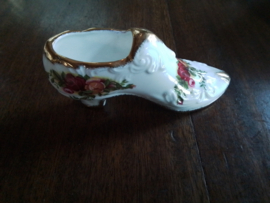 Royal Albert  Old Tudor Rose schoentje