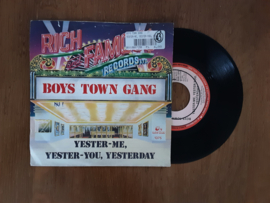 Boys Town Gang met Yester-me Yester-you Yesterday 1984 Single nr S20245382