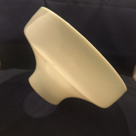 Originele olielamp kap schoorsteen dia-33,3 cm opaal