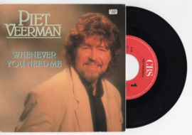 Piet Veerman met Whenever you need me 1988 Single nr S2021498