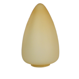 Glazen kap bolvormig model Traa/Druppel groot (6) nr: 294.59 champagne MAT