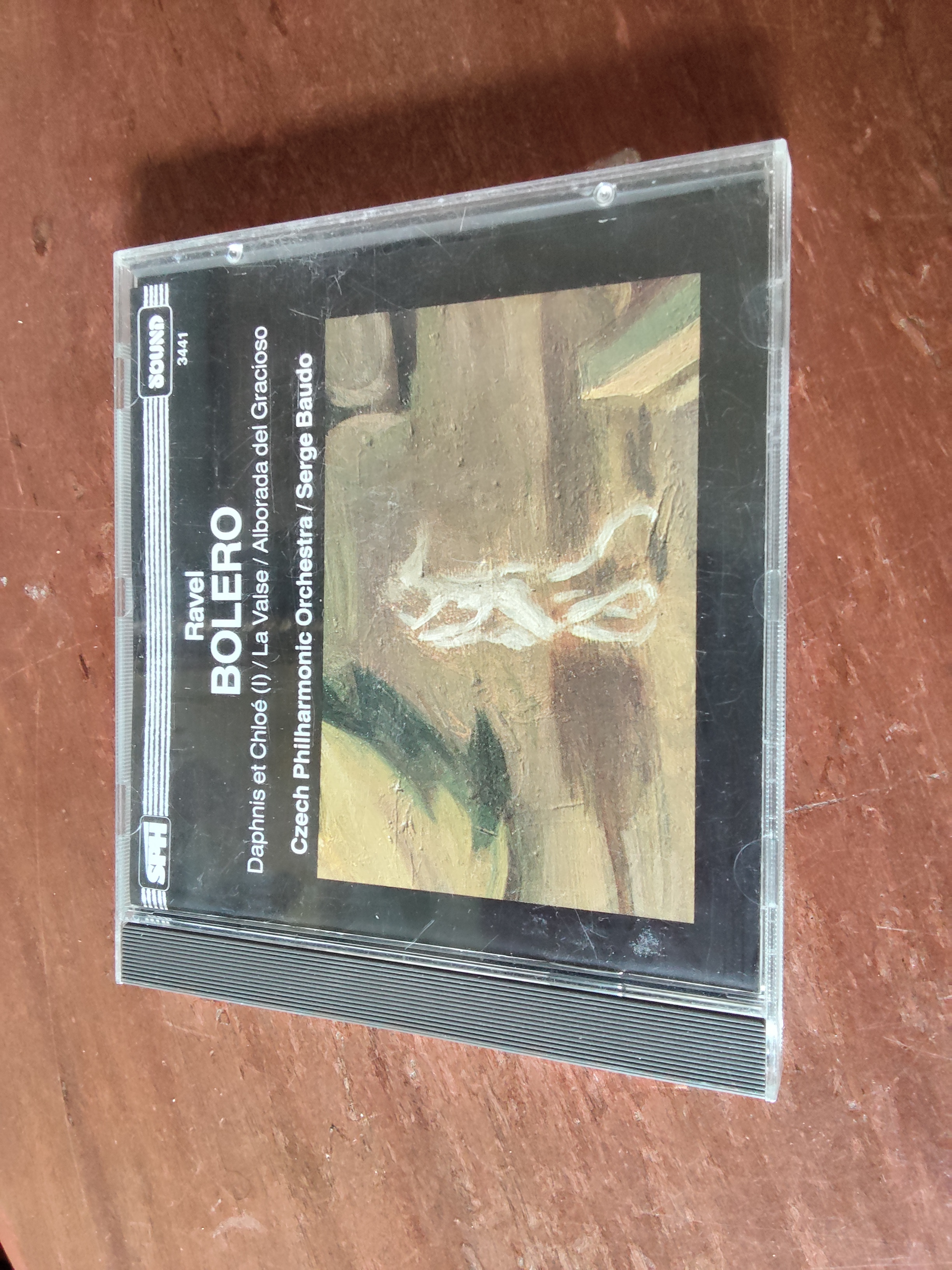 Czech Philharmonic Orchestra / Serge Baudo met Ravel - Bolero 1985 CD nr CD20251021