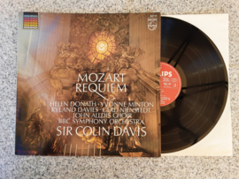 Mozart*, Donath*, Minton*, Davies*, Nienstedt*, John Alldis Choir, BBC Symphony Orchestra, Sir Colin Davis met Mozart Requiem 1982 LP nr L2024424