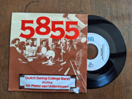 Dutch swing college band mmv Mr. Pieter van Vollenhove met 5855 theme 1977 Single nr S20232606