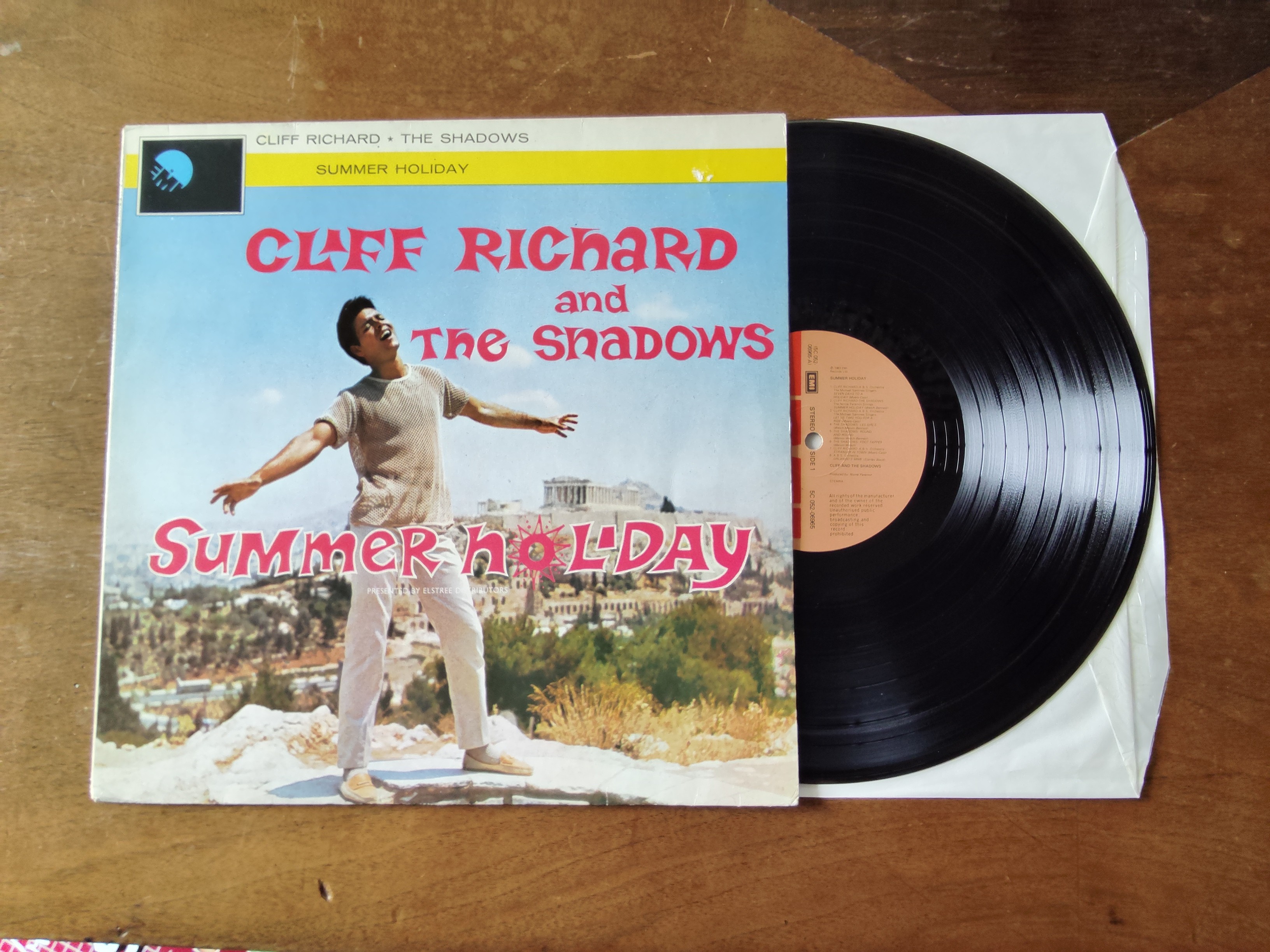 Cliff Richard and The Shadows met Summer holiday 1963 LP nr L20251365
