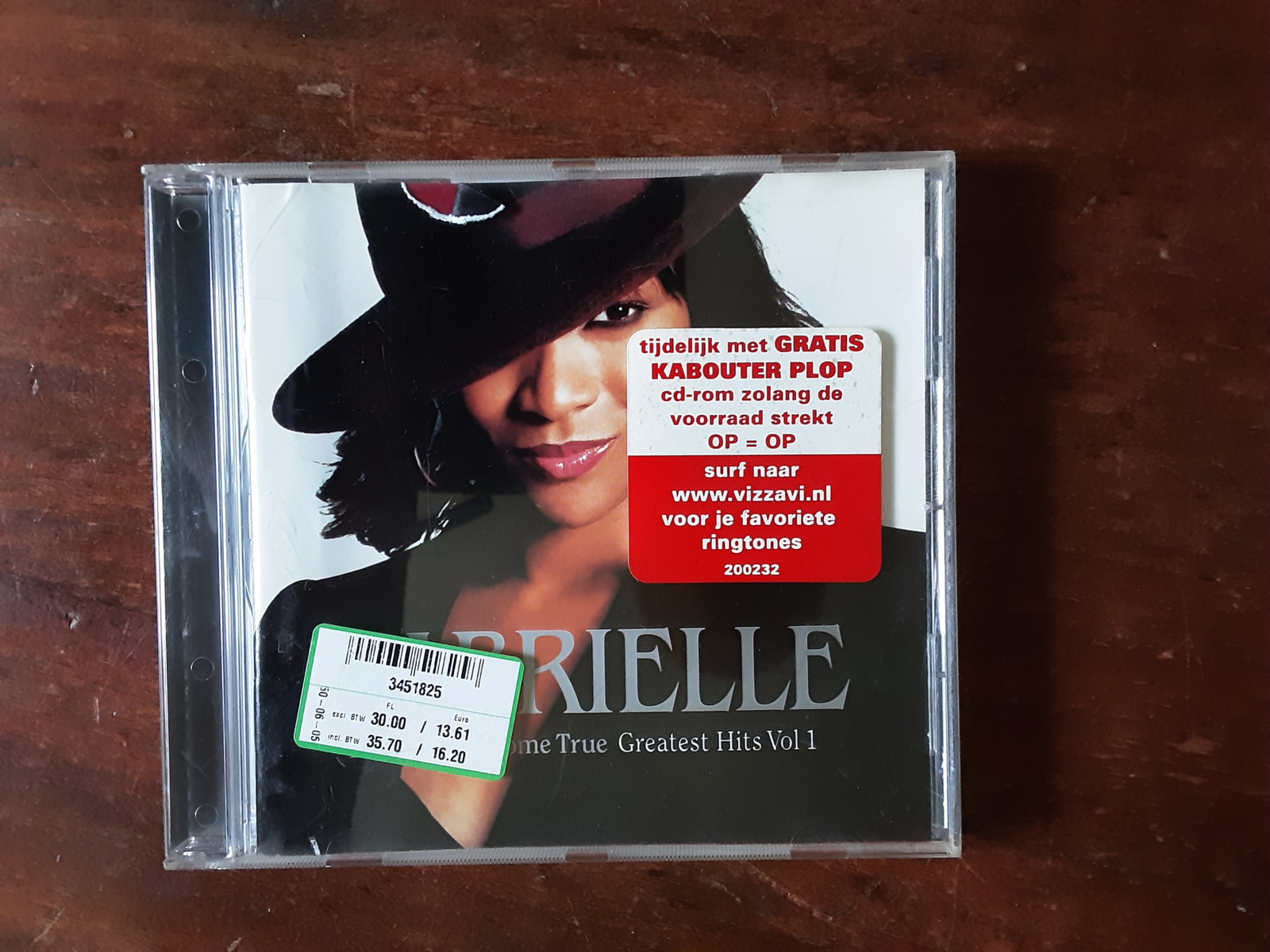 Gabrielle met Dreams can come true Greatest hits vol. 1 2001 CD nr CD2024376