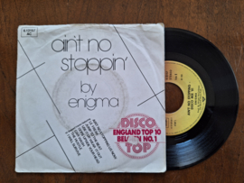 Enigma met Ain't no stopping disco mix '81 1981 Single nr S20232545
