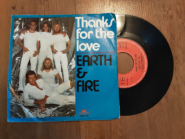 Earth & Fire met Thanks for the love 1975 Single nr S20234341