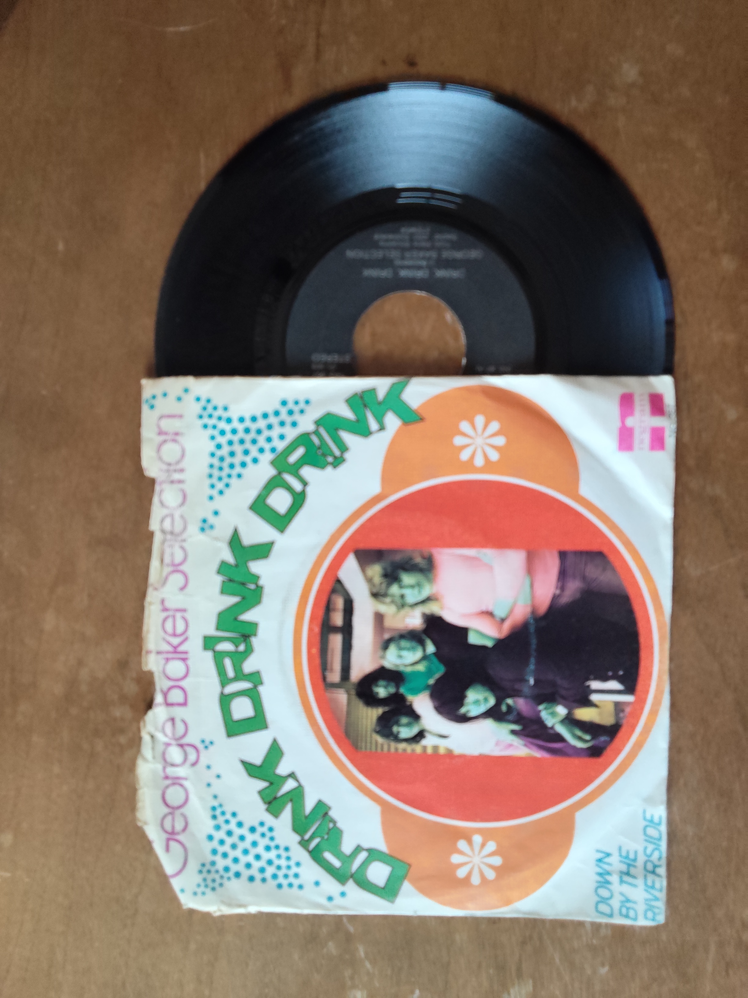 George Baker Selection met Drink Drink Drink 1973 Single nr S20256963
