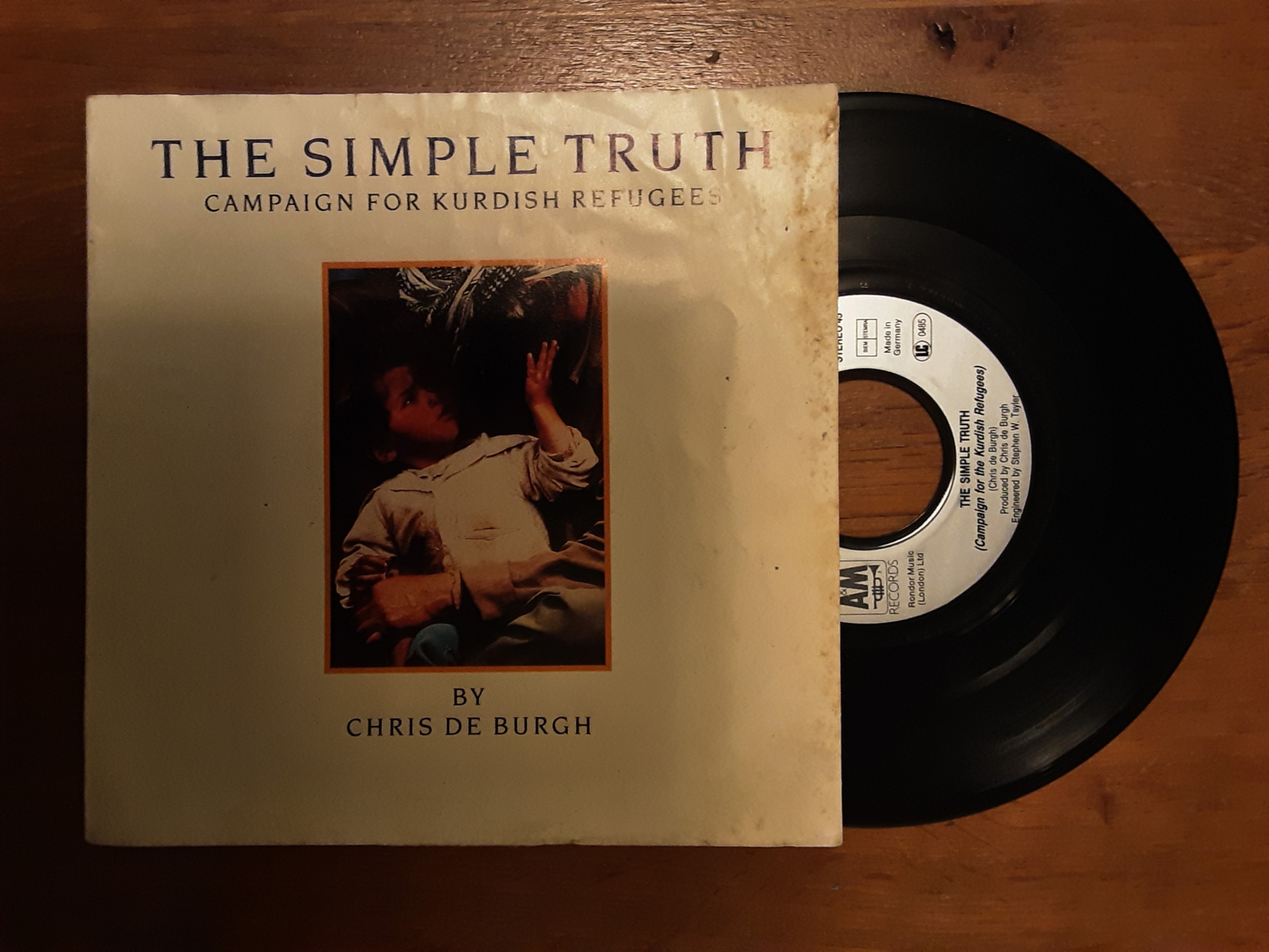 Chris de Burgh met The simple truth 1987 Single nr S20246005