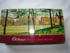 Chocolade blikje van Cadbury.