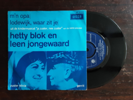 Hetty Blok & Leen Jongewaard met M'n opa 1967 Single nr S20245480