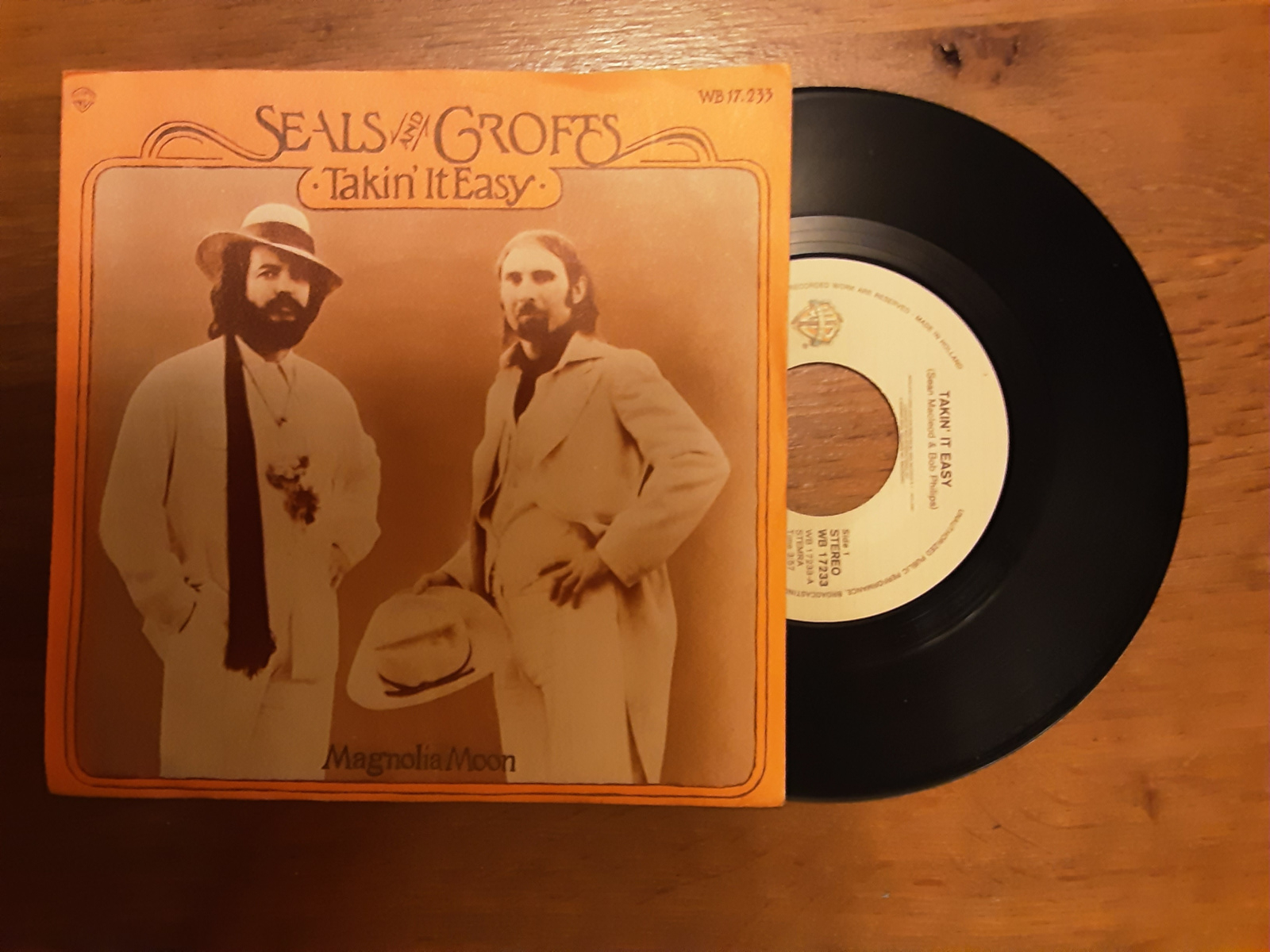 Seals & Crofts met Takin' it easy 1978 Single nr S20246006