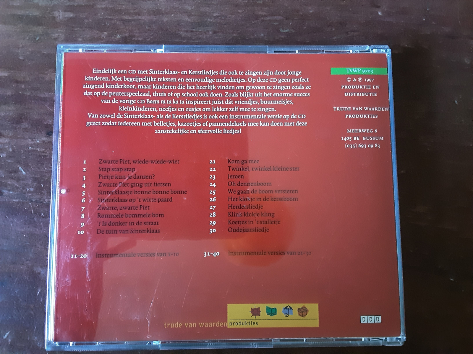 Jonge kinderen met Twinkel, twinkel kleine ster 1997 CD nr CD2024605
