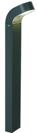 Buitenlamp mast Asker Alu antraciet 9W LED h 80cm nr 3110