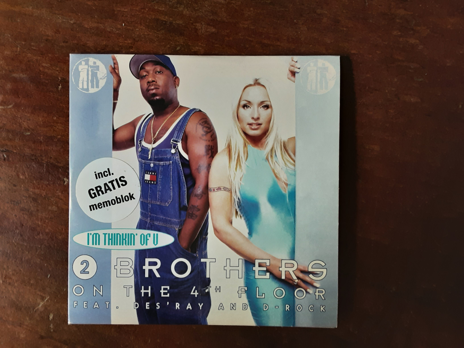 2 brothers on the 4th floor Ft. Des' Ray and D-rock met I'm 1997 CD single nr CD2024320thinkin' of u