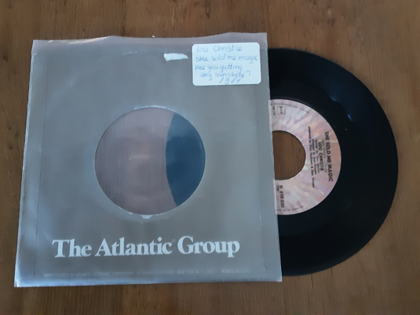 Lou Christie met She sold me magic 1966 Single nr S20234451