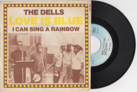 The Dells met Love is blue 1969 Single nr S2020353