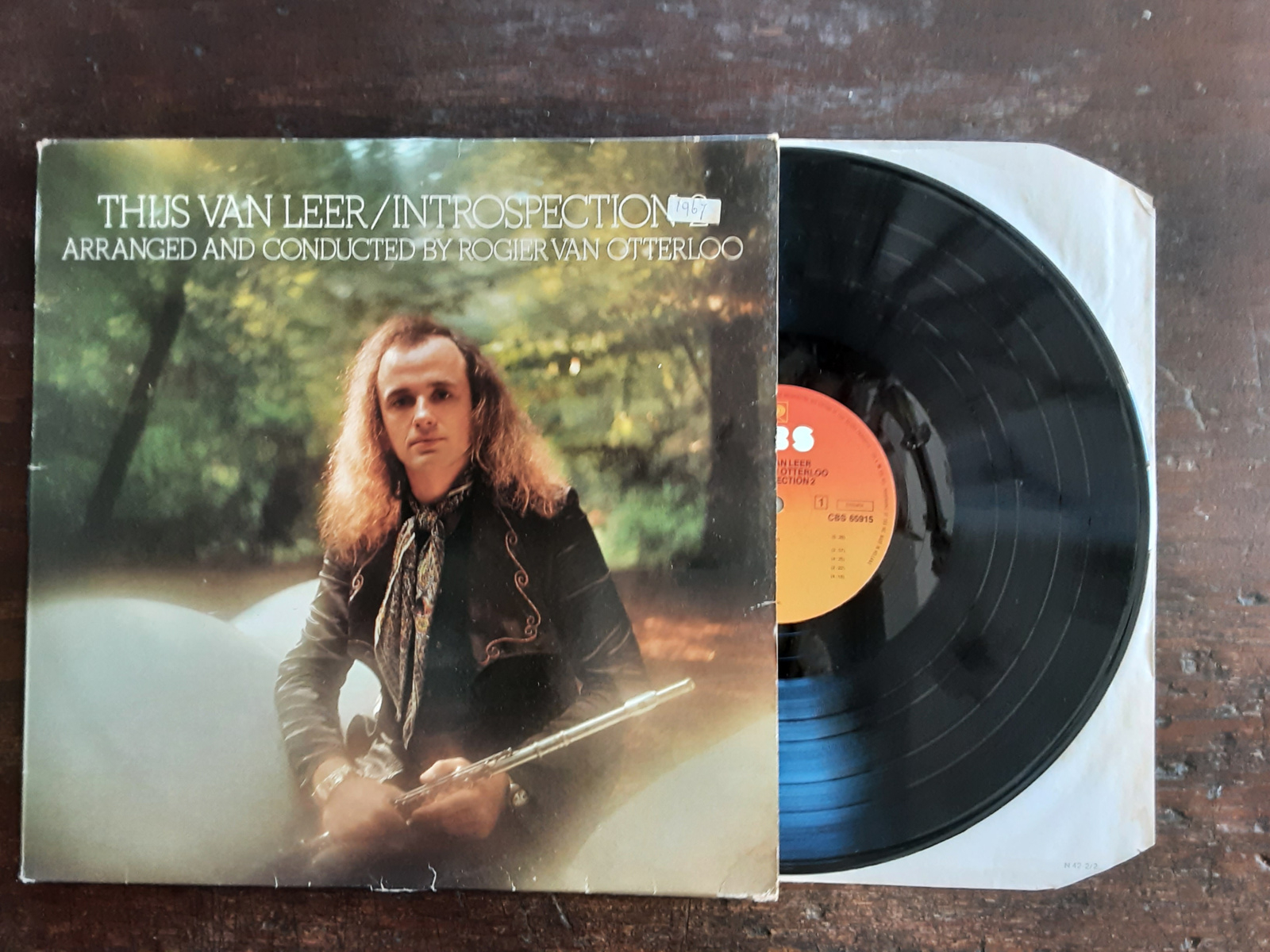 Thijs van Leer met Introspection 2 1975 LP nr L2024783