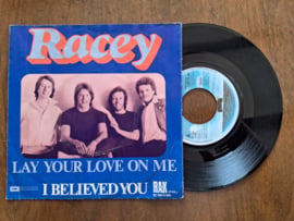 Racey met Lay your love on me 1978 Single nr S20232749