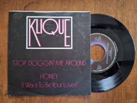 Klique met Stop doggin' me around 1983 Single nr S20233168