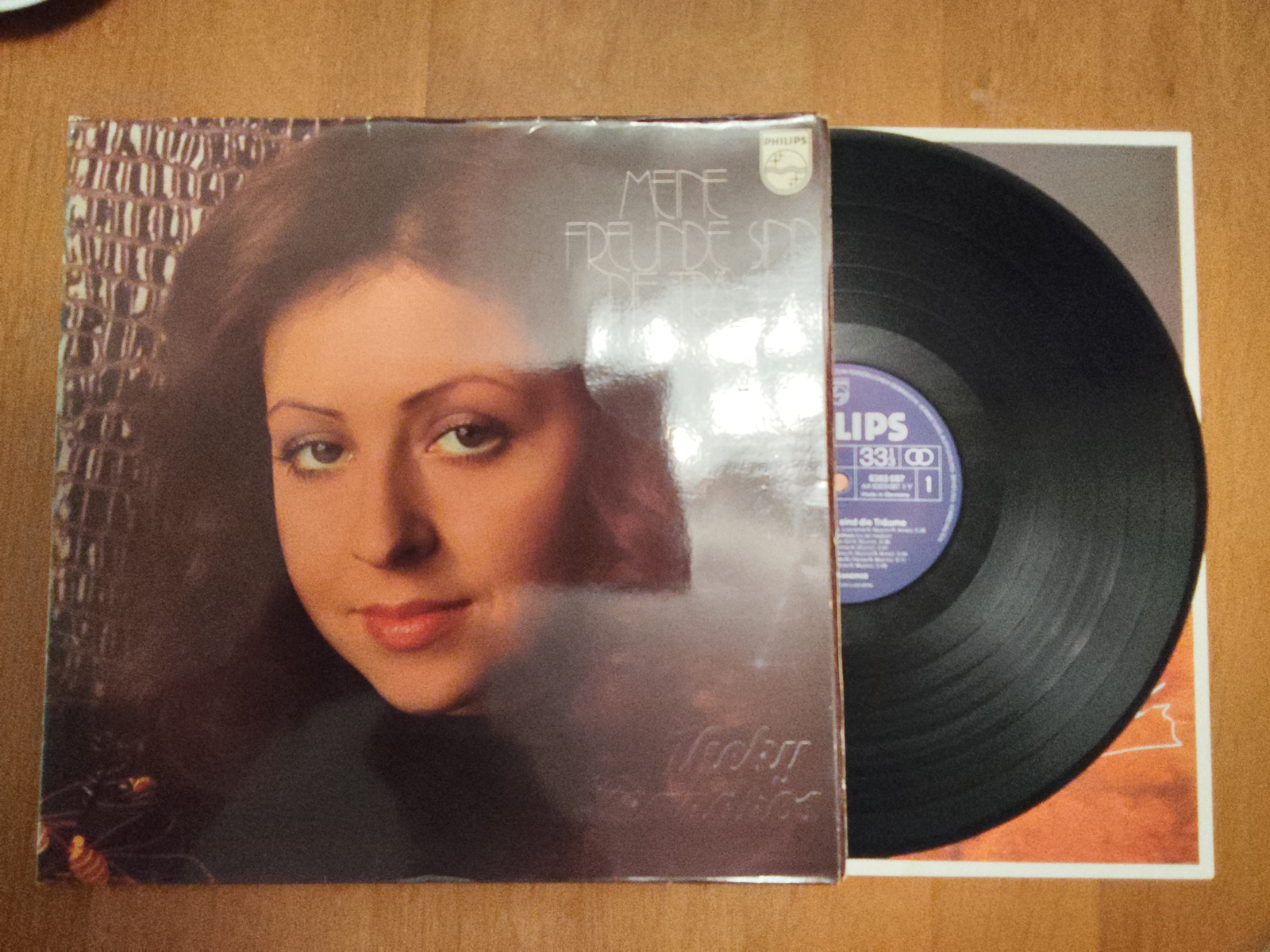 Vicky Leandros met Meine freunde sind die traume 1973 LP nr L2024803