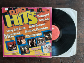 Various artists met Euro Hits 16 original hits 1977 LP nr L2024529