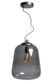 Hanglamp Benn d33cm en h125cm metaal en glas E27 nr 05-HL4473-30
