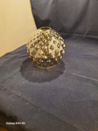 Bubbelbol glas h-19cm gt 4,4cm E27 spiegelglas nr sp1504