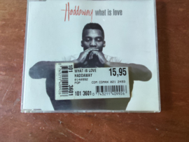 Haddaway met What is love 1993 CD maxi-single nr CD2025937