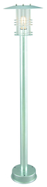 Buitenlamp staand h-120cm gegalvaniseerd serie Selva nr: 3096